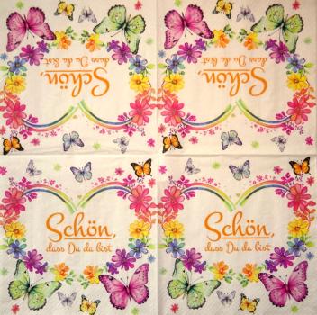 543 Roses - 3-ply -  ( blue) - Ambiente